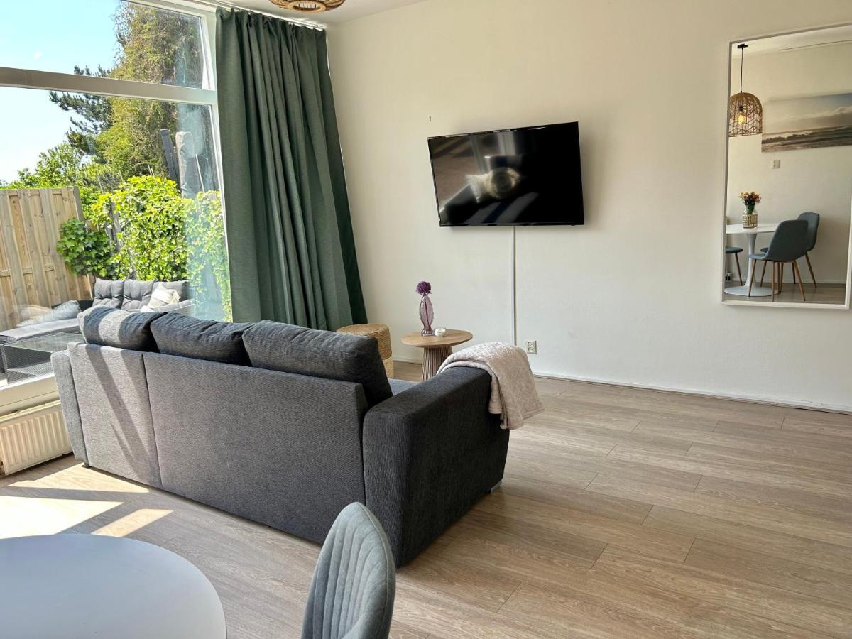 Amsterdam Beach Apartment 17, Incl Parking + Garden ซานด์โวร์ต ภายนอก รูปภาพ